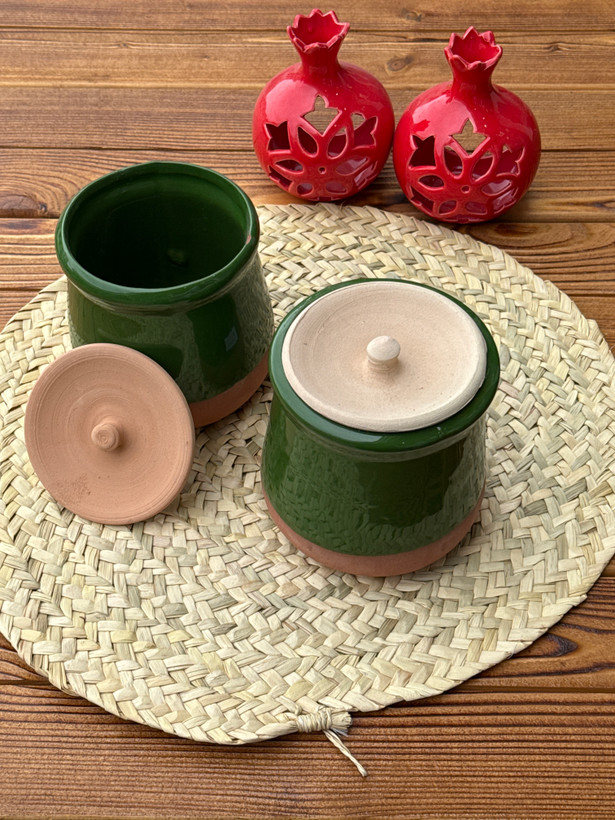 دیزی خوری زیبا سفالی