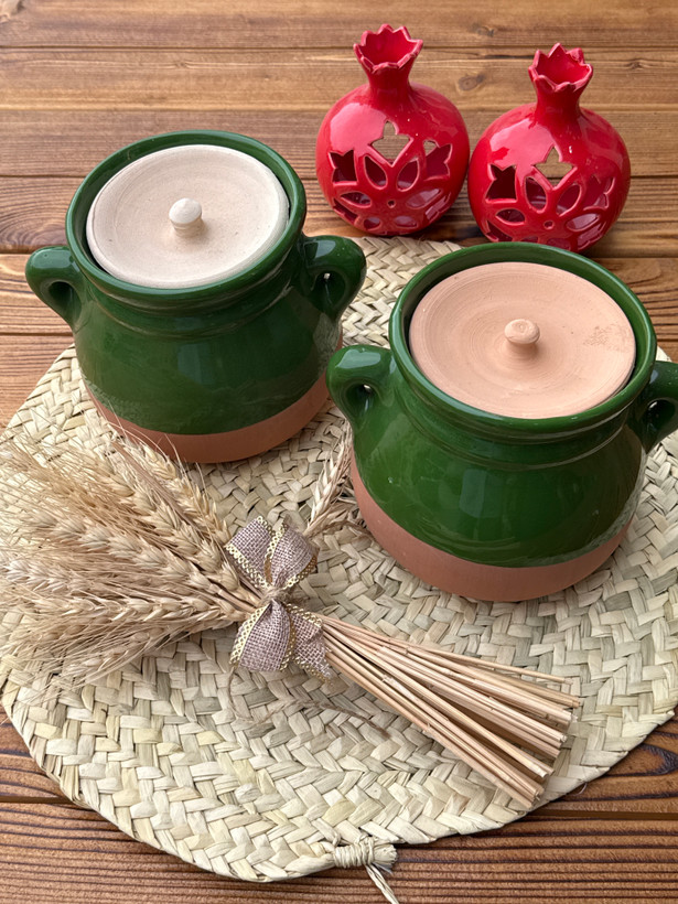 دیزی خوری زیبا سفالی