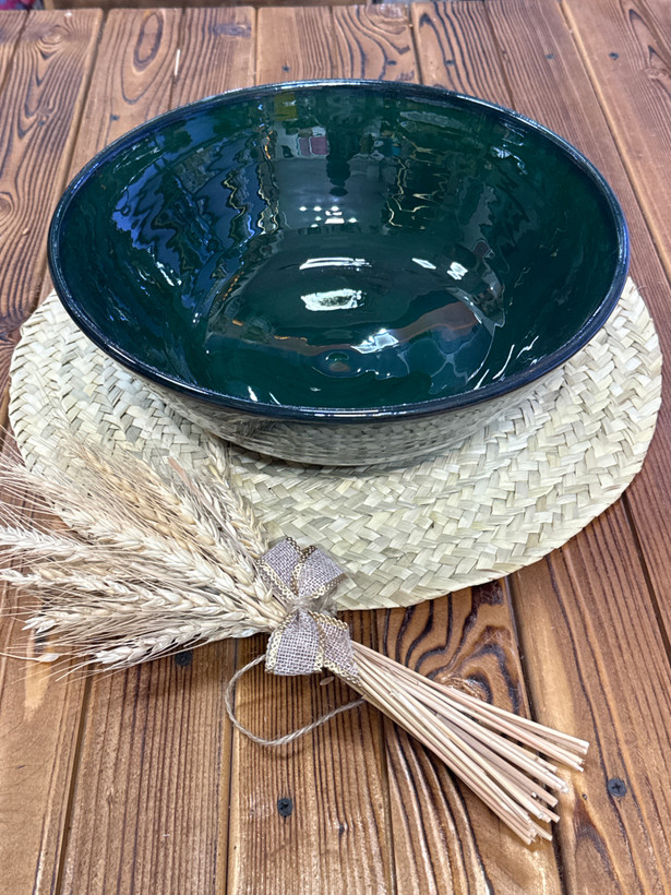 کاسه آبدوغ خیار سفالی