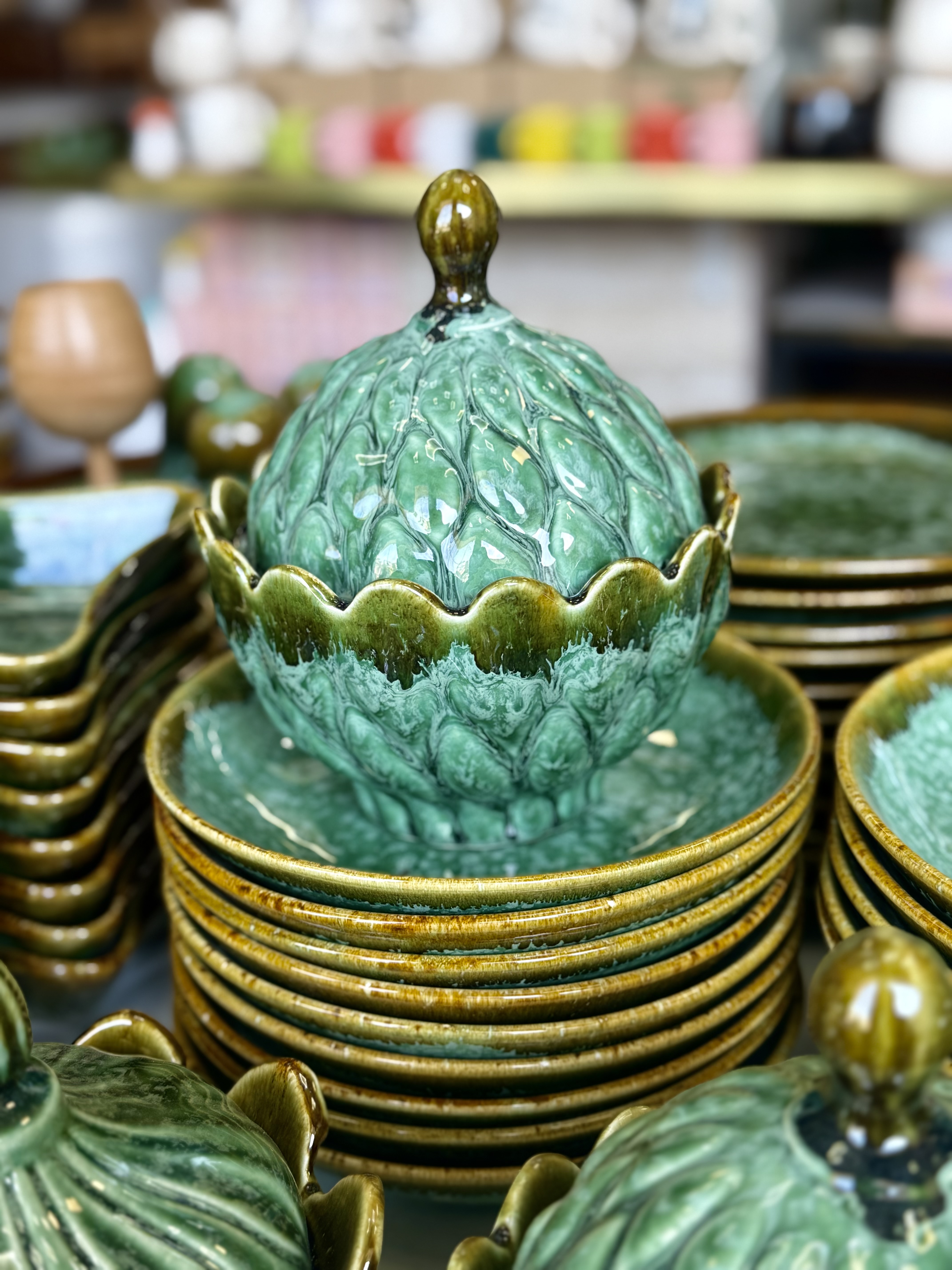 جا شکلاتی لبه چین شره ای