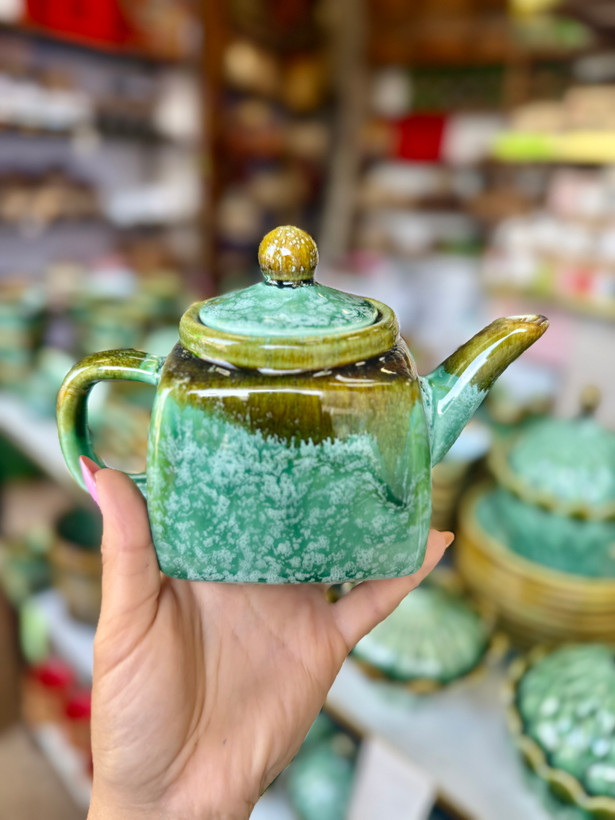 قوری مربعی شره ای