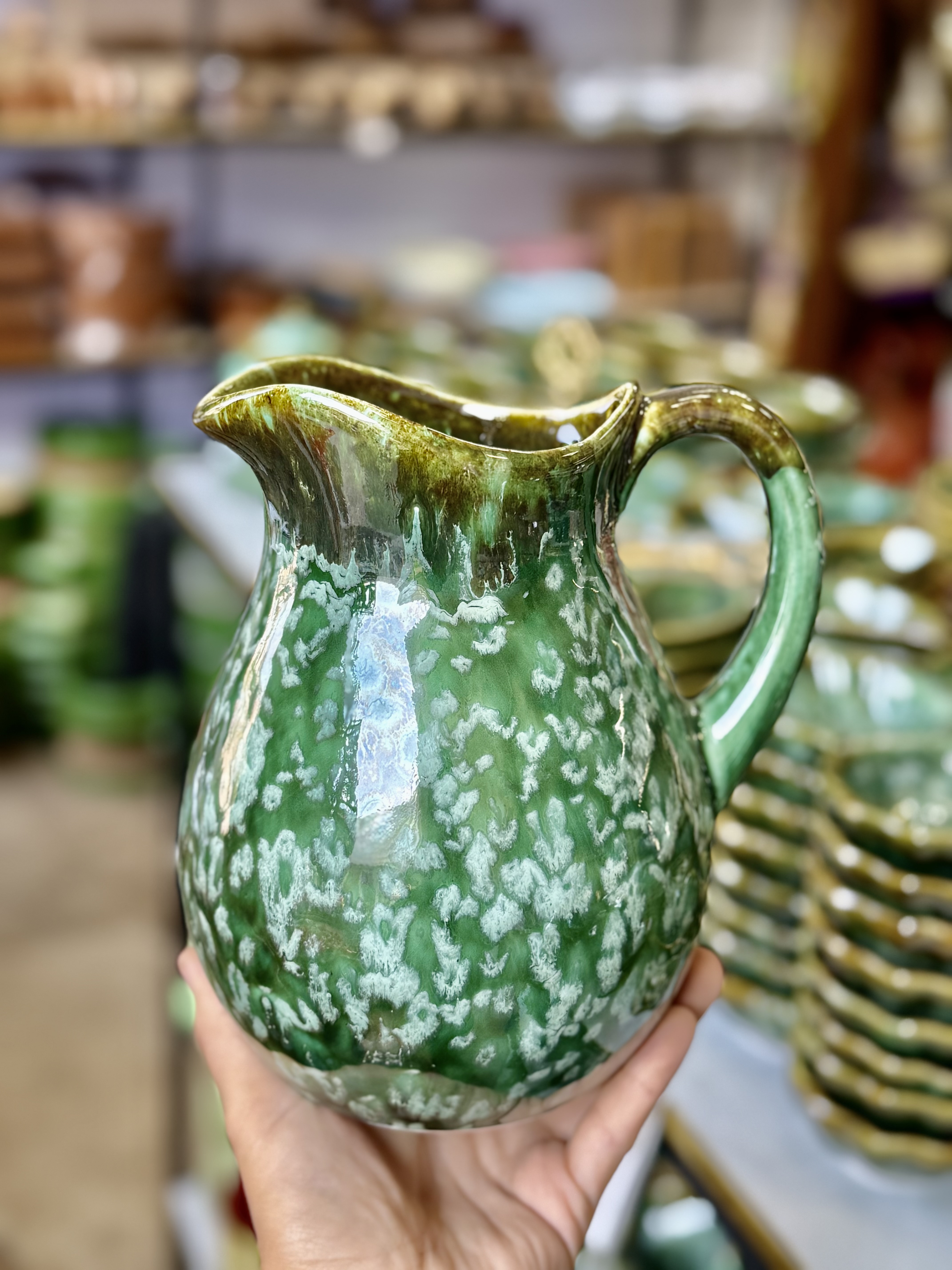 پارچ  طرح لاله شره ای