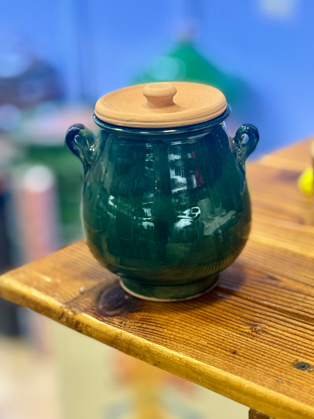 ظرف ماست سفالی