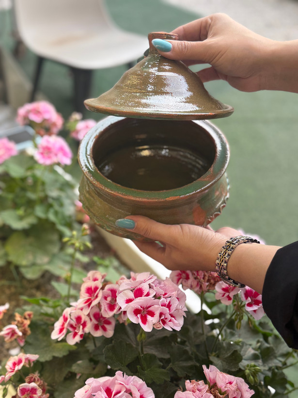 گمج دستساز ۲ ۳نفره سفالی