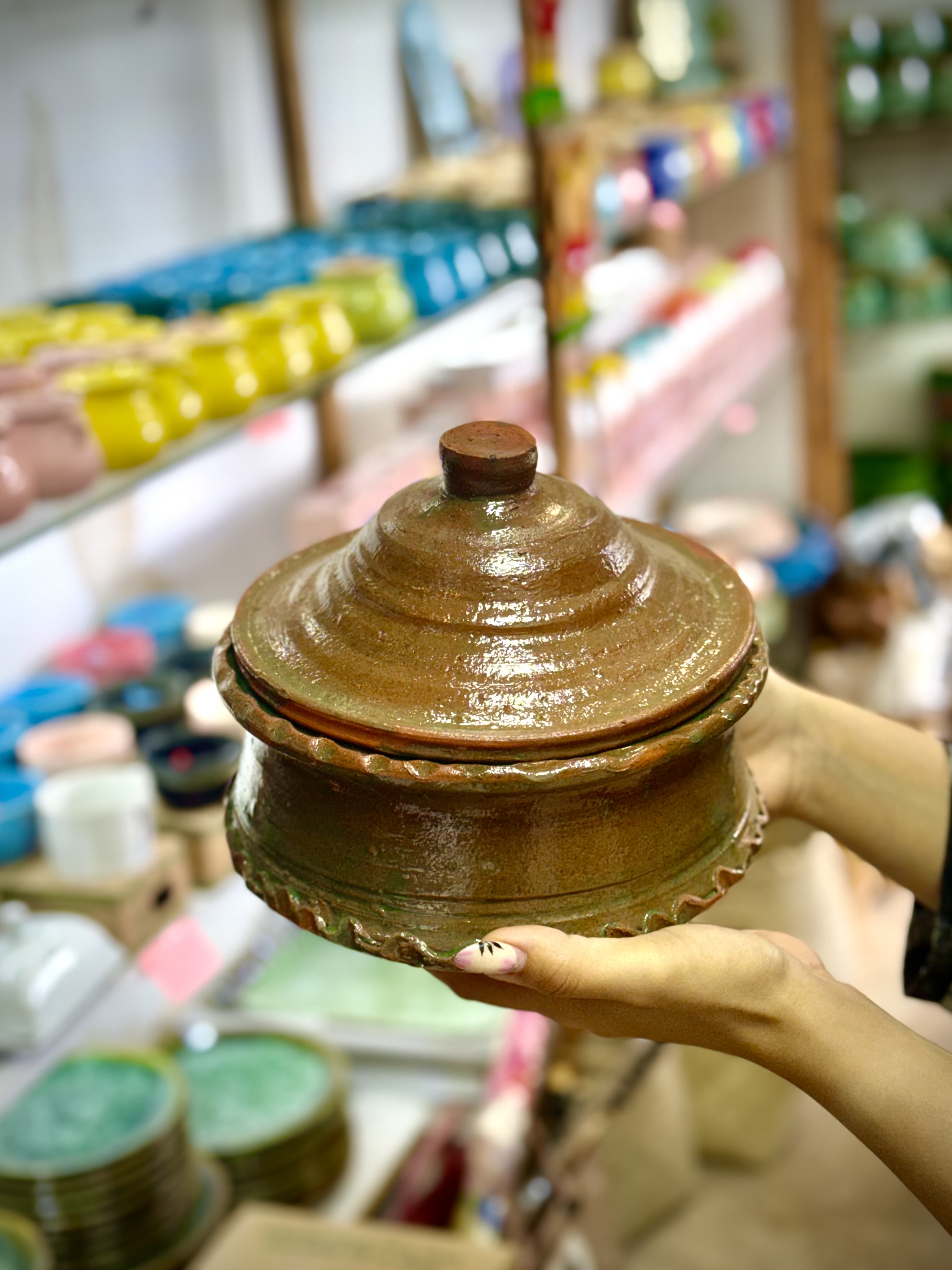گمج دستساز ۴ ۵نفره سفالی