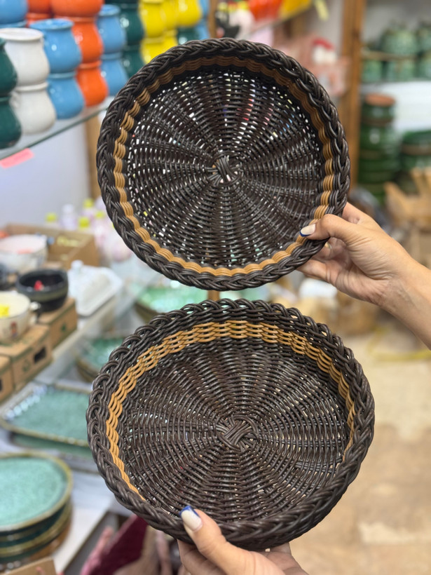 سبد نان و سبزی پلاستیکی